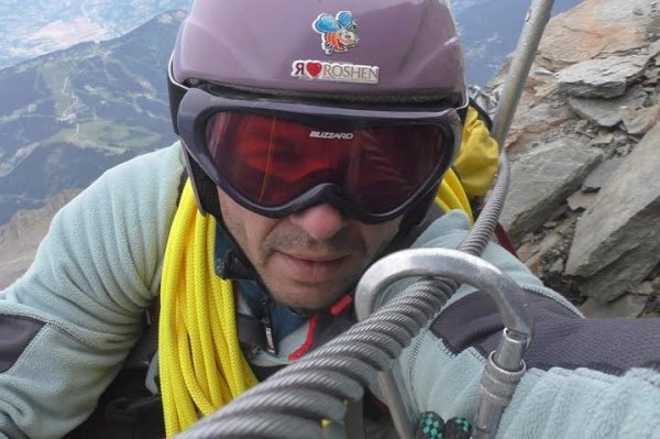 Луцький альпініст піднявся на найвищу та найскладнішу вершину Європи. ФОТО