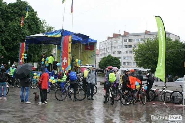 Велодень у Луцьку. ФОТО
