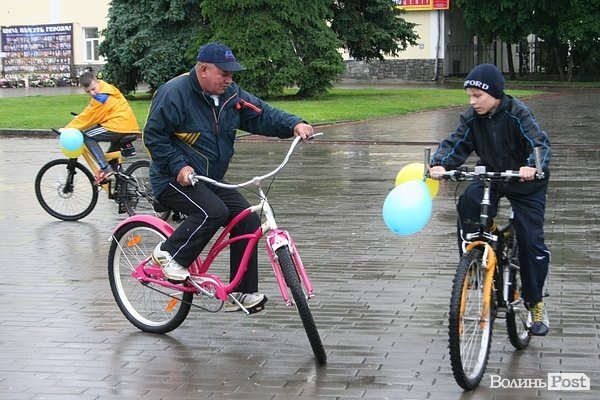 Велодень у Луцьку. ФОТО