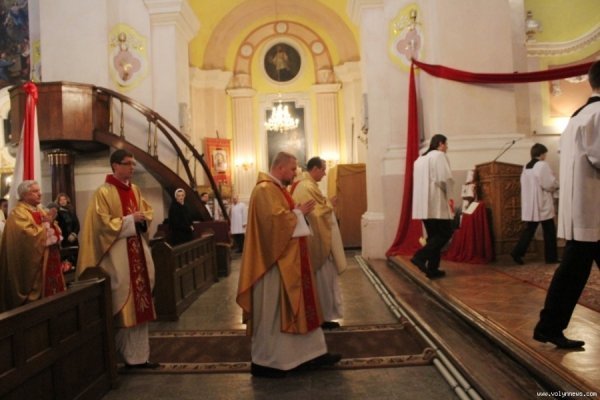 Католицький Великдень у Луцьку. ФОТО