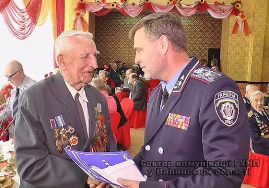 Волинська поліція вшанувала ветеранів війни. ФОТО. ВІДЕО