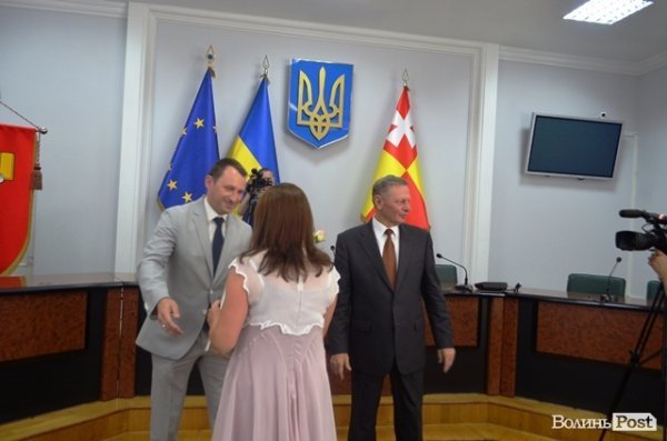 Нагородження луцьких підприємців у День працівника торгівлі. ФОТОРЕПОРТАЖ