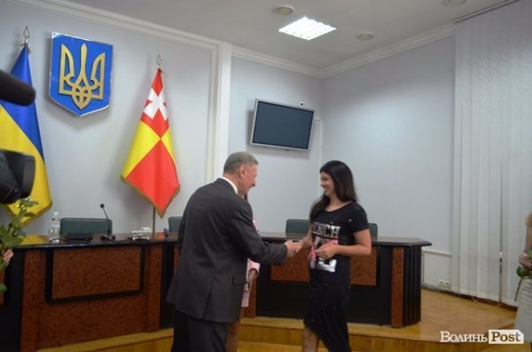 Нагородження луцьких підприємців у День працівника торгівлі. ФОТОРЕПОРТАЖ