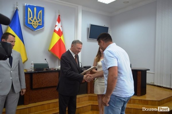 Нагородження луцьких підприємців у День працівника торгівлі. ФОТОРЕПОРТАЖ