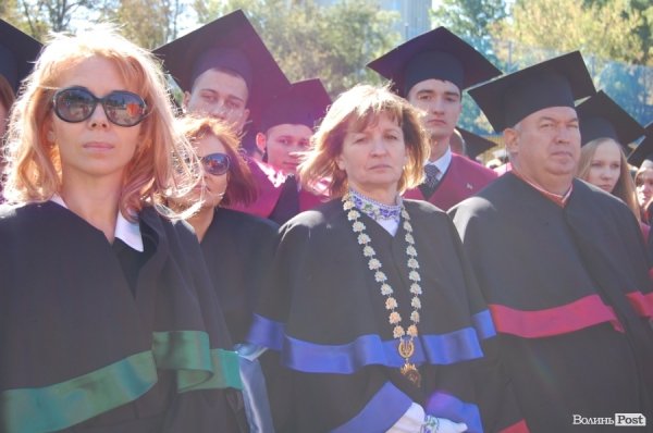 У Луцьку – посвята в студенти «європейського» вишу. ФОТО