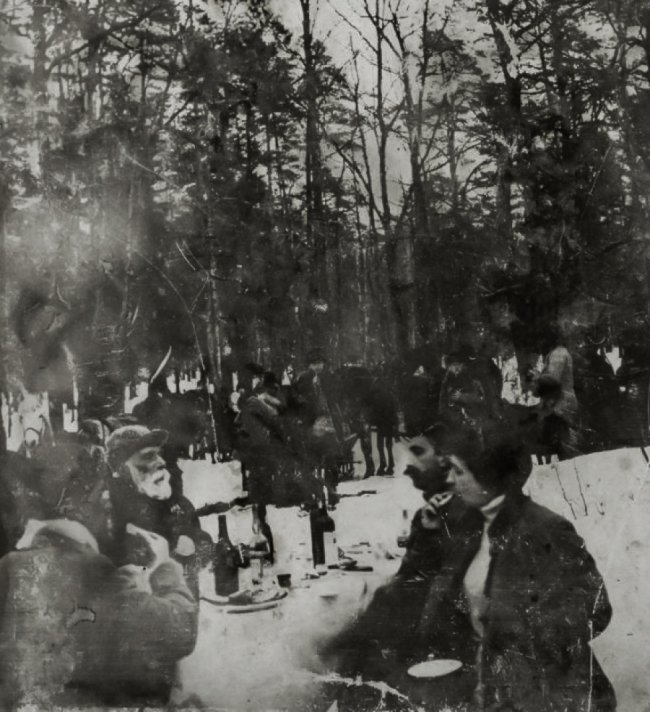 Як поблизу Олики полювали століття тому. РЕТРОФОТО