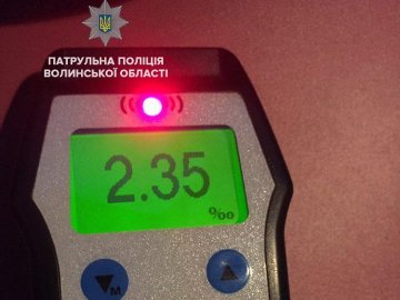На Волині виявили двох нетверезих водіїв. ФОТО
