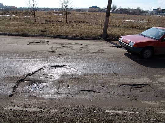 Дороги Нововолинська. ФОТО. ВІДЕО