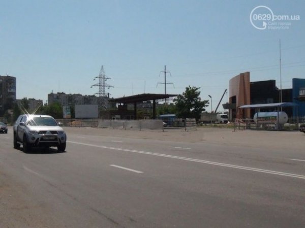 У Маріуполі вибухнула заправка. ФОТО