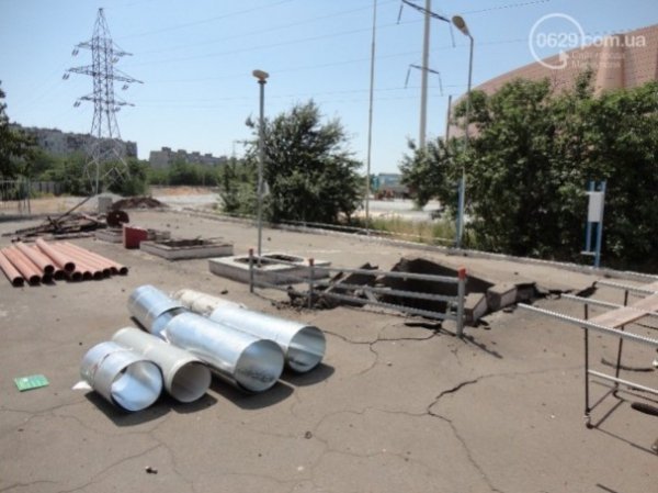 У Маріуполі вибухнула заправка. ФОТО