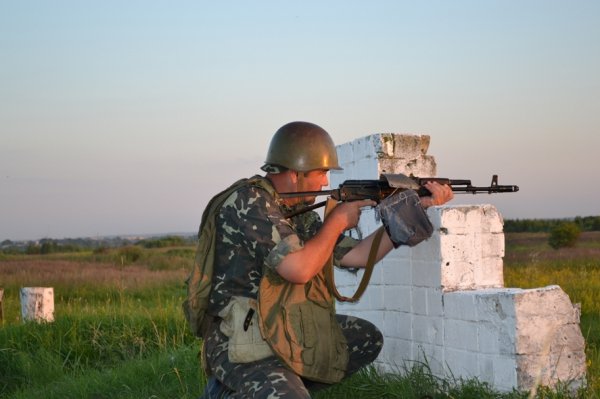 На Волині військові згадували війну в Іраці та стріляли. ФОТО