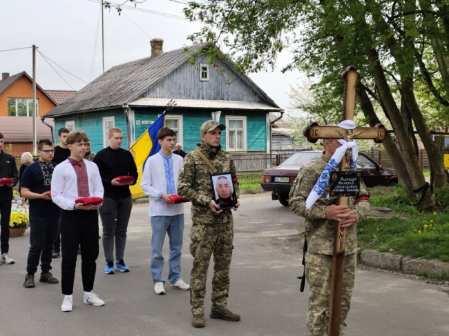 На Волині обірвалося життя майора, який боронив Україну