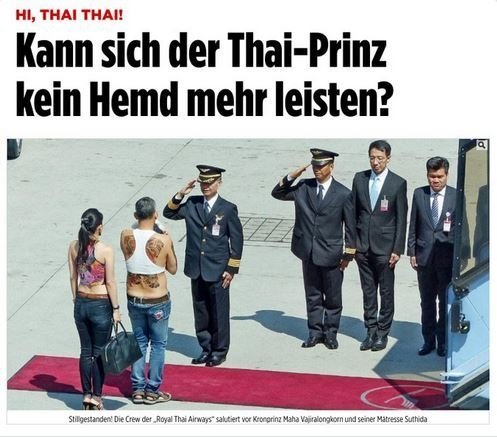 У топіку, з пуделем і в татуюваннях: принц Таїланду шокував зовнішнім виглядом. ФОТО