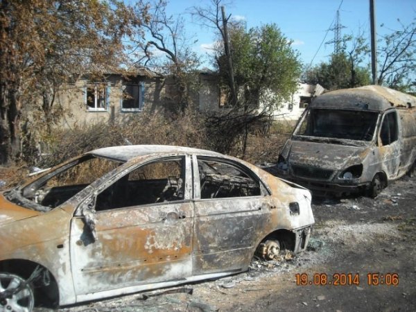На Луганщині бойовики повністю знищили два населені пункти. ФОТО