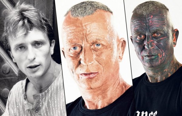 У Чехії в президенти балотується розтатуйований чоловік. ФОТО