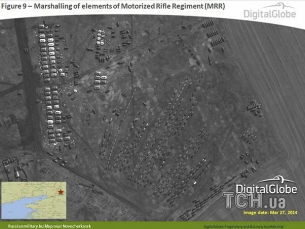 Знімки російських військ біля України з супутника. ФОТО