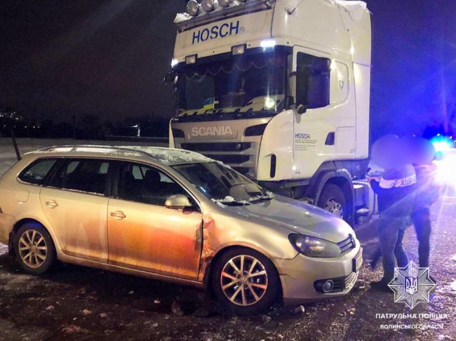У Луцьку зіткнулися три автівки. ФОТО