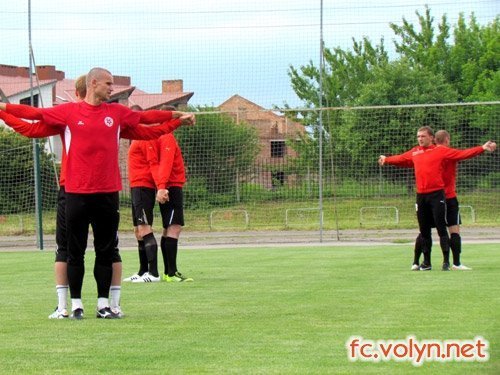 «Волинь» готується до словенського збору
