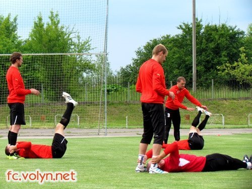 «Волинь» готується до словенського збору