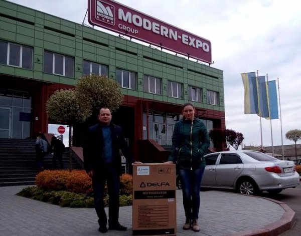 До Великодніх свят родина загиблого бійця «Світязь»  отримала морозильну камеру