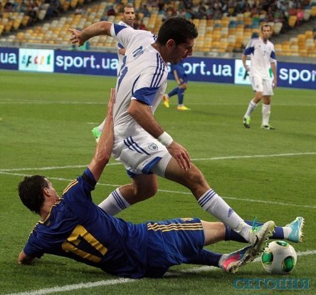 Фото матчу  Україна ‒ Ізраїль