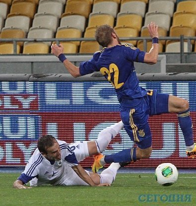 Фото матчу  Україна ‒ Ізраїль