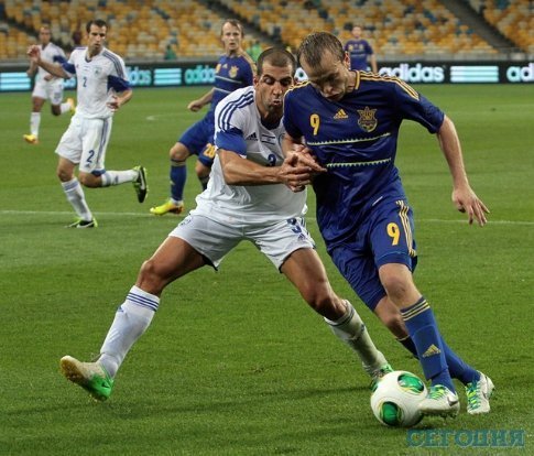 Фото матчу  Україна ‒ Ізраїль