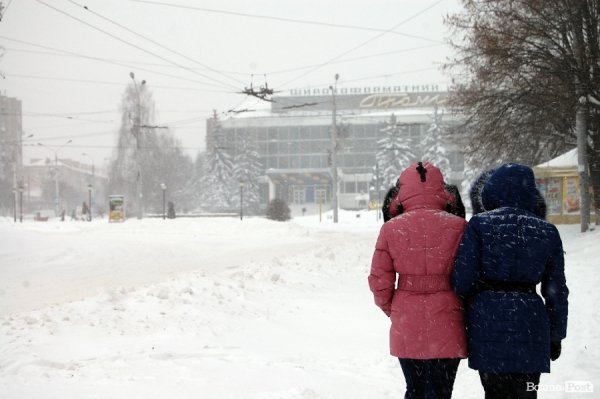Як Луцьк замело снігом. ФОТО