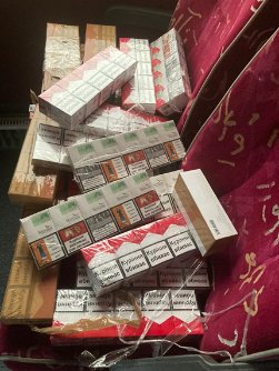 У рейсовому автобусі, який прямував з Луцька в Італію, знайшли контрабанду. ФОТО