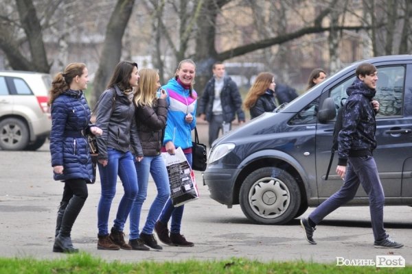 Луцькі студенти. БУДНІ МІСТА