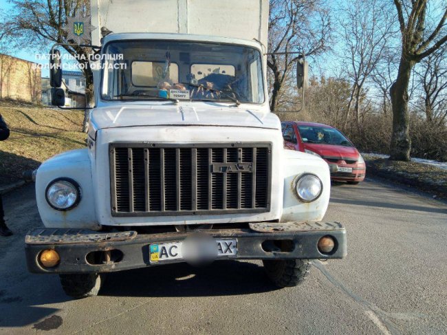 У Луцьку  BMW зіткнулось із вантажівкою