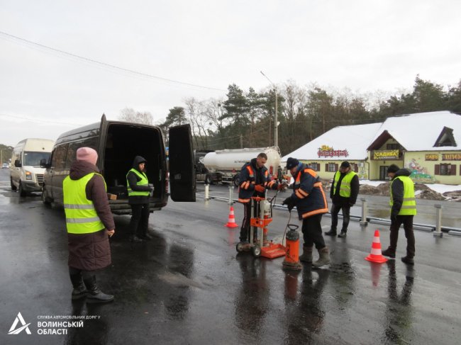 Біля «Ягодина» відремонтували дорогу