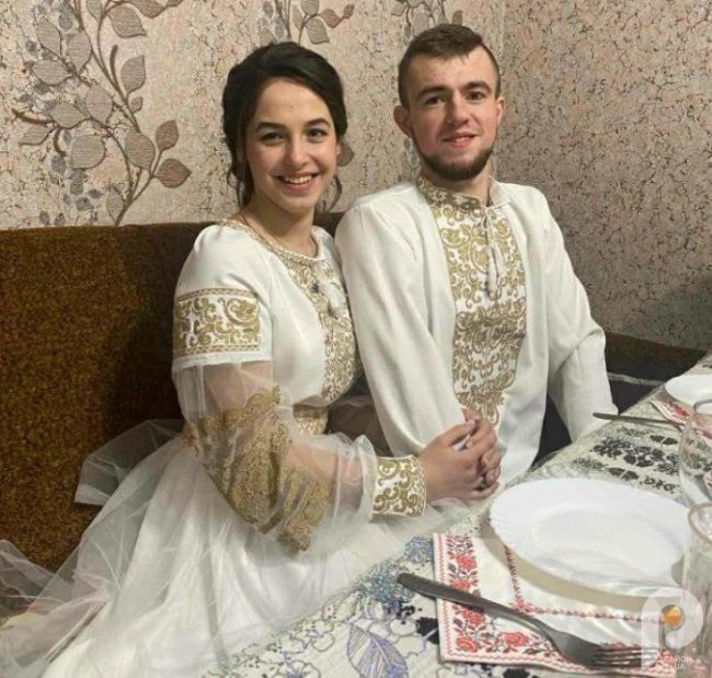 На Волині  військовослужбовець одружився зі своєю коханою під час відпустки. ФОТО
