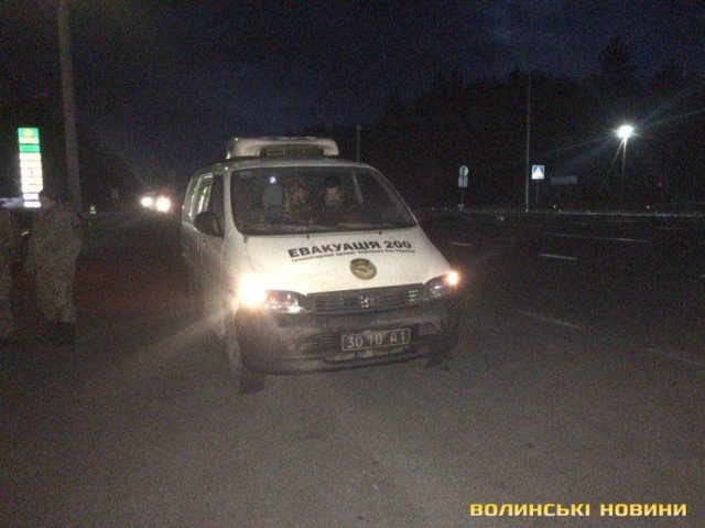 На Волині зустріли тіло загиблого Героя