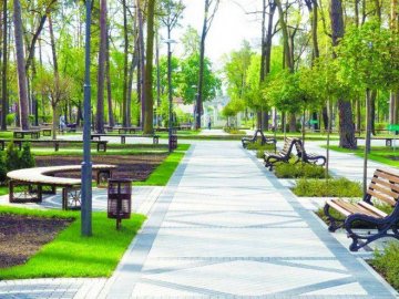 У місті на Волині облаштують сучасну паркову зону зі спортивними майданчиками