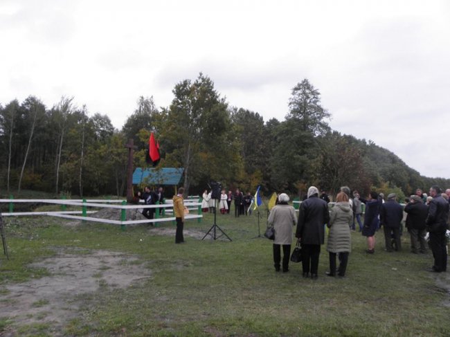 На Волині відкрили пам’ятний знак на місці стоянки УПА-Північ