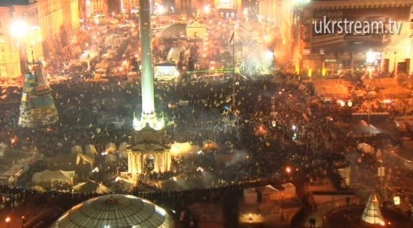 «Океан Ельзи» у золотому складі виступив на Євромайдані. ФОТО. ВІДЕО