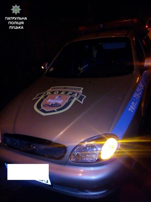 Поліцейський та охоронець, ‒ нічний «улов» луцьких патрульних