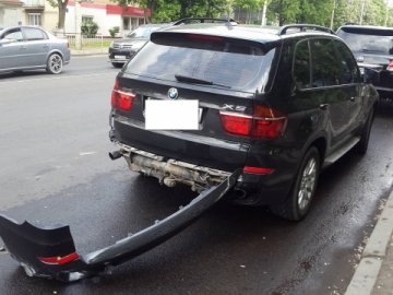 У Луцьку Opel в'їхав у позашляховик BMW