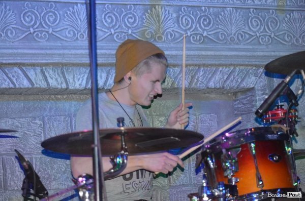 Вперше у Луцьку виступив рок-гурт «Bahroma».ФОТО