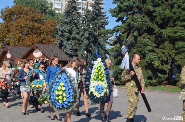 У Луцьку попрощалися з Віктором Кумецьким. ФОТО