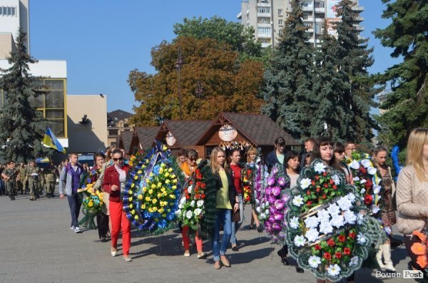 У Луцьку попрощалися з Віктором Кумецьким. ФОТО