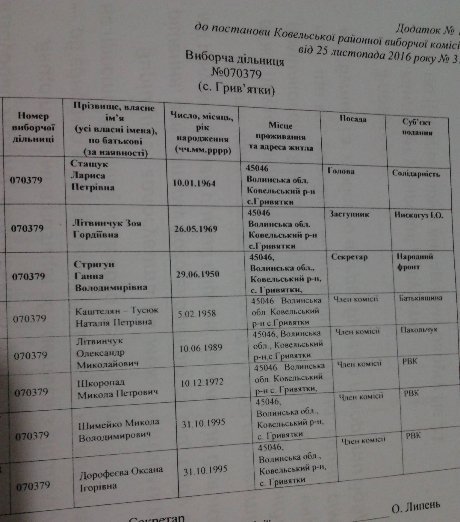 «Опора»: два виборчкоми на Волині сформували з порушенням