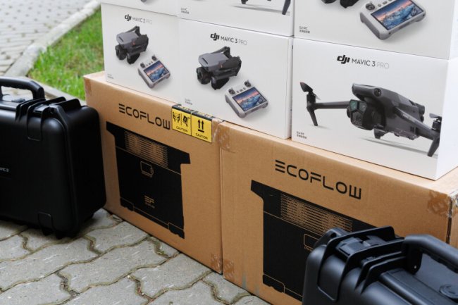 Із Луцька військовим передали чималу партію дронів