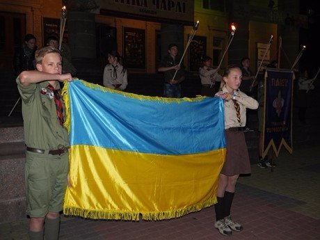 Волинські пластуни побували на спартакіаді у Тернополі. ФОТО