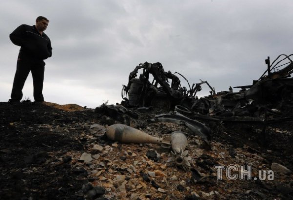 Місце бойових дій під Краматорськом. ФОТО