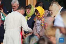 У місті на Волині освятили перші великодні кошики. ФОТО