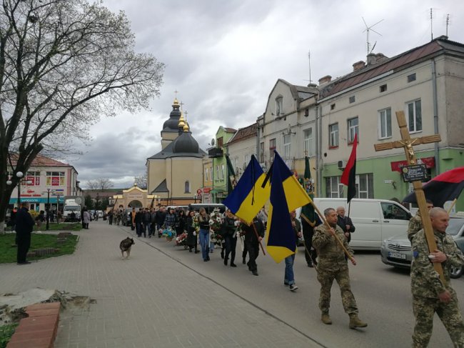Попрощалися із Героєм Тарасом Пришляком із Волині