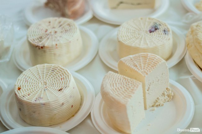 Волинські та рівненські виробники частували лучан сиром. ФОТО