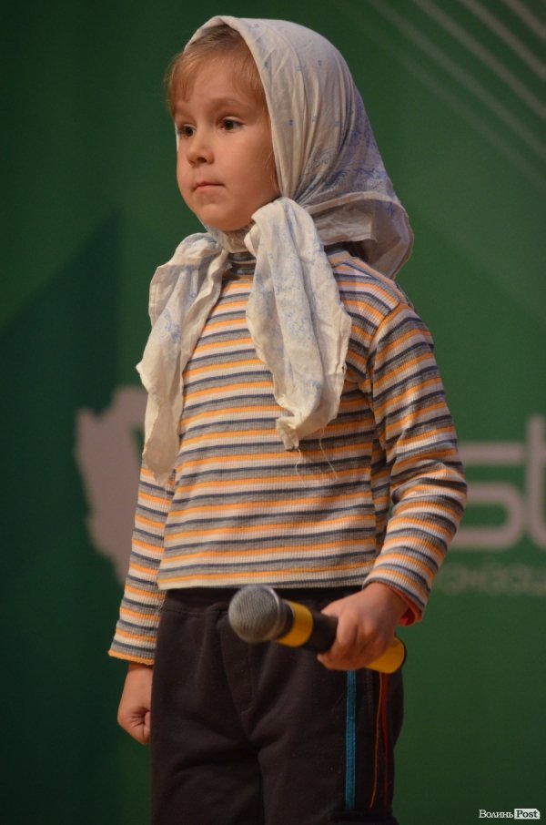 Кубок Луцька з КВНу завоювала маленька дівчинка. ФОТО